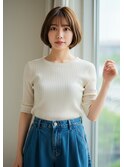 ★ナチュラル内巻きシンプルボブ