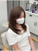 レイヤーカット髪質改善トリートメント前髪カット