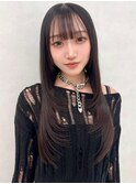 レイヤー/ネビージュ/韓国ヘア/イメチェン/縮毛矯正/中野/