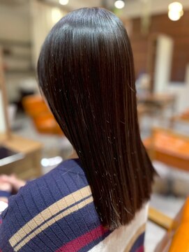 エミュー 大船店(emue) 大船オリーブベージュグレージュ髪質改善カラーブラウンカラー◆