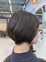 アオカマクラ(a-o Kamakura)&nbsp;大人可愛い☆ビターグレイブラウン×ショートボブ