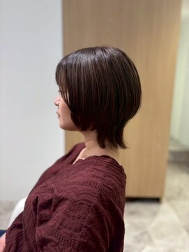 ソイクフ(SOY KUFU) 大人可愛い20代30代40代◎ショートボブ軽やかレイヤー