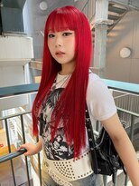 ヴィヴィー 福岡天神店(VIVIE) レッドカラー/ハイトーン