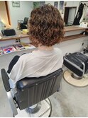 ショートボブ(スパイラルパーマ)