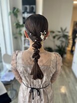 ルシードスタイル　ムースユイット(LUCIDO STYLE mousse8)&nbsp;【ヘアアレンジ】編みおろし