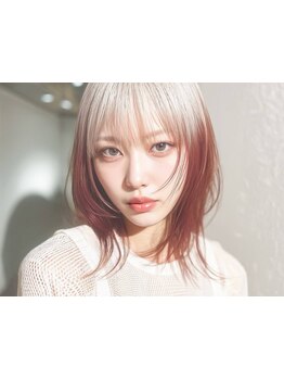 <マンツーマン施術*>髪質改善ケアブリーチ×ダブルカラーでダメージレスハイトーンカラーも叶う*[千葉駅]