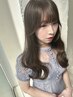 似合わせカット+前髪縮毛矯正