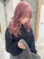 アロ 大阪梅田(alo)&nbsp;【momoa】くすみピンクベージュ《ブリーチ/ピンクカラー》