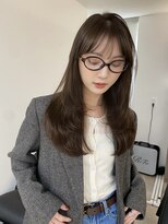 ノイ 銀座(noi)&nbsp;顔周りレイヤーカットべージュカラーくびれレイヤーカット