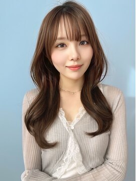 モナザスカイ 栄(MONA the SKY) 【MONA】ロングレイヤー/くびれ巻き/ふんわりくびれ/韓国巻き