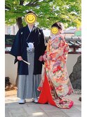 花嫁&花婿着付・ヘアセット