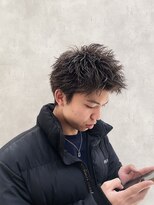 メンズサロン ルレイル(Men’s salon REIR) 王道スパイキーショート|メンズ短髪×束感セットで清潔感UP