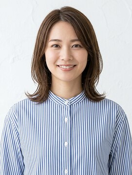 と和 巣鴨 【30代】目の上前髪×好印象ひし形レイヤー×ナチュラル