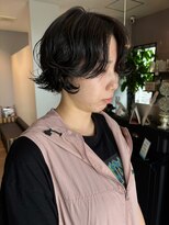 モンルル プル(mon loulou + plus)&nbsp;ボブパーマ、ショートパーマ