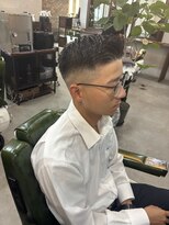 オールマンバーバーショップ 流山おおたかの森(Allman Barbershop) ニュアンスパーマ/ニュアンスウルフ/スペインカール/流山/柏