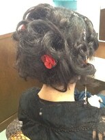 エアリー ヘアーデザイン(airly hair design)&nbsp;アップでリング