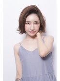 ラフな抜け感が決め手のカジュアル外ハネボブ☆