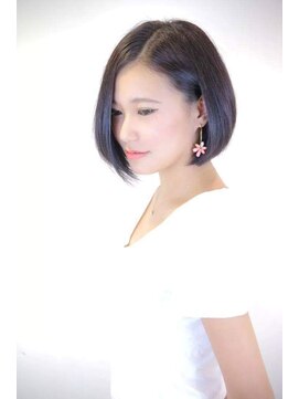 ヘアーリプル (Hair Ripple) ★大人かわいい　小顔前下がりボブ★