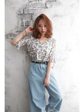 ヘア デザイン ハルプ(hair design HALB) 自然体　ロブ