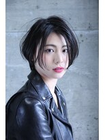 ジジデザイン(jiji DESIGN)&nbsp;マエサガリショートボブ　jiji DESIGN 浜口勇太