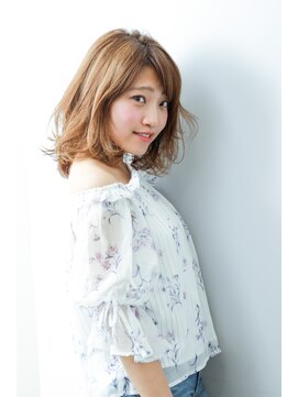 ヘアサロン ドンナ 香芝下田(DONNA) 【DONNA】フェミニン☆セミロング