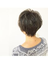 コルマルシェ(Cormarche)&nbsp;【Cormarche】クールショート×ローライトグレージュ×くせ毛風