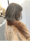 【田中智大】レイヤーボブ×グレージュ