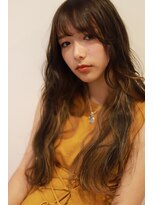 ギグス 栄店(gigs)&nbsp;インナーカラー×シナモンベージュ