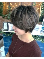 トーク 伊丹本店(TAL'KE)&nbsp;TAL'KE/カーキグレージュ×ショート_388