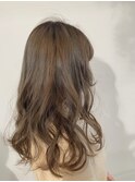 ベージュロング