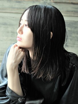 グラス(grass) 暗髪ロング　グラデーションカラー　ハイライト