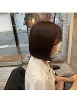 スラン(sran hair and spa) 乾かすだけでおさまるボブ♪