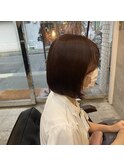 乾かすだけでおさまるボブ♪