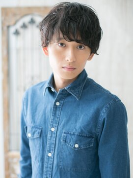 トニーアンドガイメン ホテル京阪仙台店(TONI&GUY MEN) くせ毛ランダムパーマモテ髪ウェットヘアa