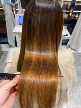 ラ ブレス 梅田茶屋町(LaBless) 酸性ストレート(縮毛矯正)×LaBlessオリジナル髪質改善(梅田)