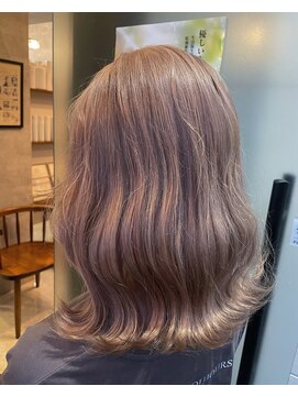 ブレイブ ヘアデザイン(BRaeVE hair design) ホワイトピンクベージュ