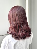 リベラ(LIBERA)&nbsp;《TARO》こなれミディ コリアンスタイル チェリーピンク