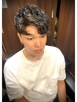 ヒロギンザ 銀座一丁目店(HIRO GINZA)&nbsp;ローフェード×ショートスパイラルパーマ