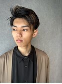 ハイライトカラー×アップバングショート【担当ジン トモヒト】