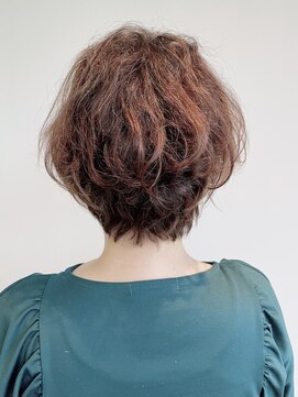 サラジュ 逆瀬川店(SARAJU) パーマ風ショートヘア