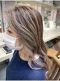オシャレに白髪ぼかし