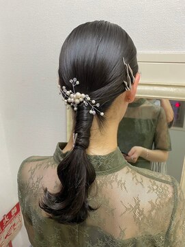 ウルー 銀座店(uruu) 【タイトスタイル】銀座/銀座駅/ヘアセット/早朝