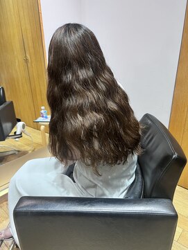 ジェノ(JENO by apish) ミディアム&ロングのなみまきパーマ！