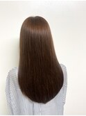 美髪×マロンベージュ