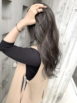 リバレッジ 広尾(Leverage) 大人のラフハイライトグレージュ:Kazuma Osumi