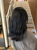 アヴァンス 天王寺店(AVANCE.) ブルーブラック×透明感