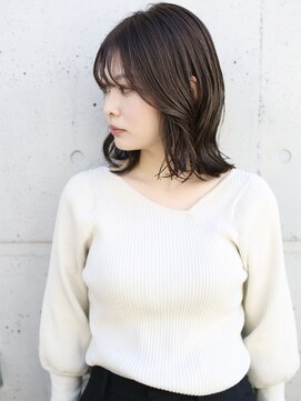 バース(BIRTH) 天神【BIRTH】外ハネカール×グレーベージュ