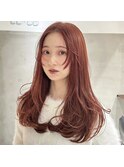 顔周りからつくるレイヤースタイル【髪質改善ストレート】