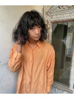 ロイジー(roijir) メンズボブ×スパイラルパーマ