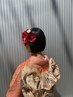 成人式ヘアセット+着付けプラン